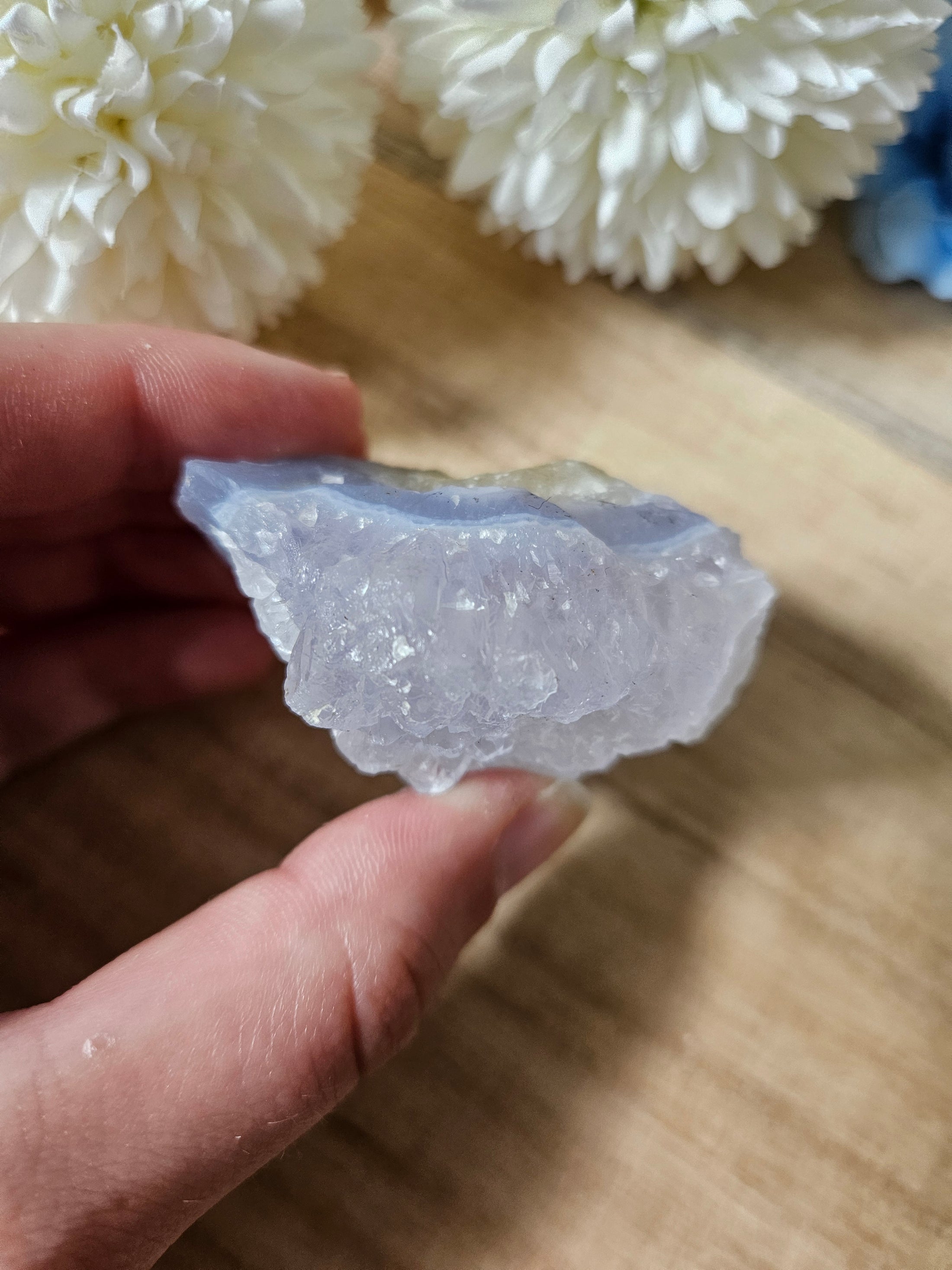 Blauer Chalcedon (5a)