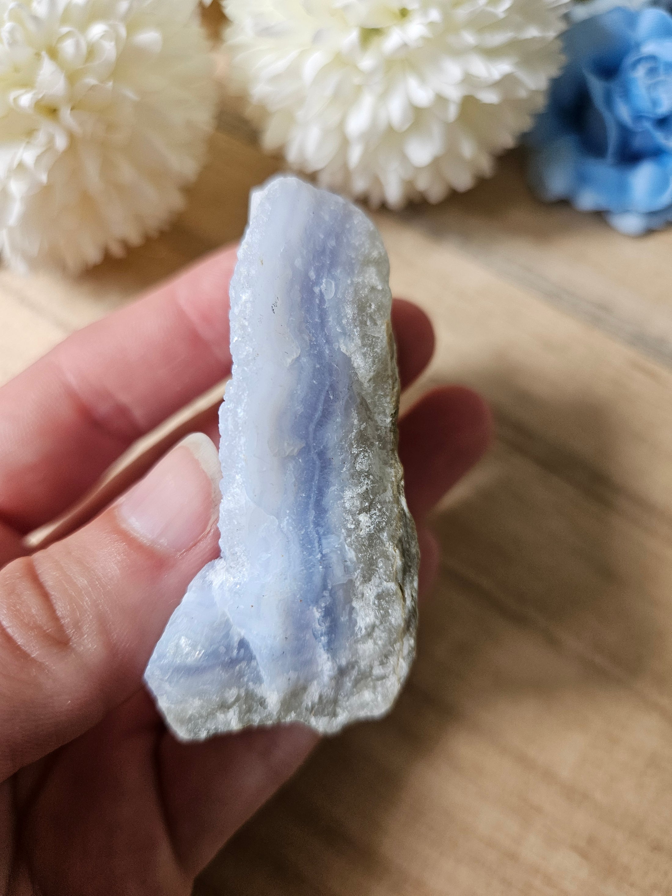 Blauer Chalcedon (6cq)