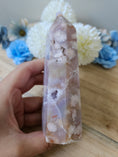 Bild in Galerie-Betrachter laden, Druzy Pink Amethyst / Blumenachat Turm (43q)
