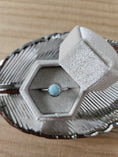 Bild in Galerie-Betrachter laden, 925 Silber Larimar Ring (34m)
