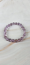 Bild in Galerie-Betrachter laden, Amethyst Perlen Armband 7mm (10a)
