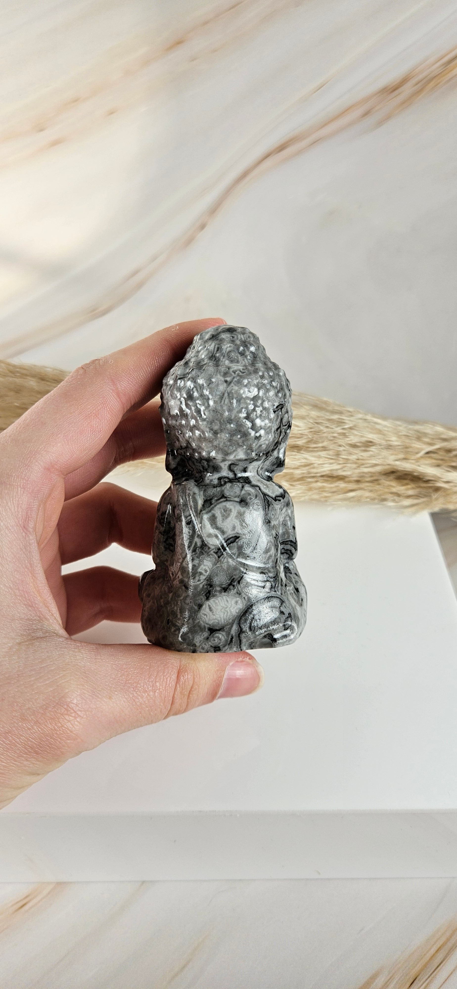 Shell Jasper Buddah (28mus)