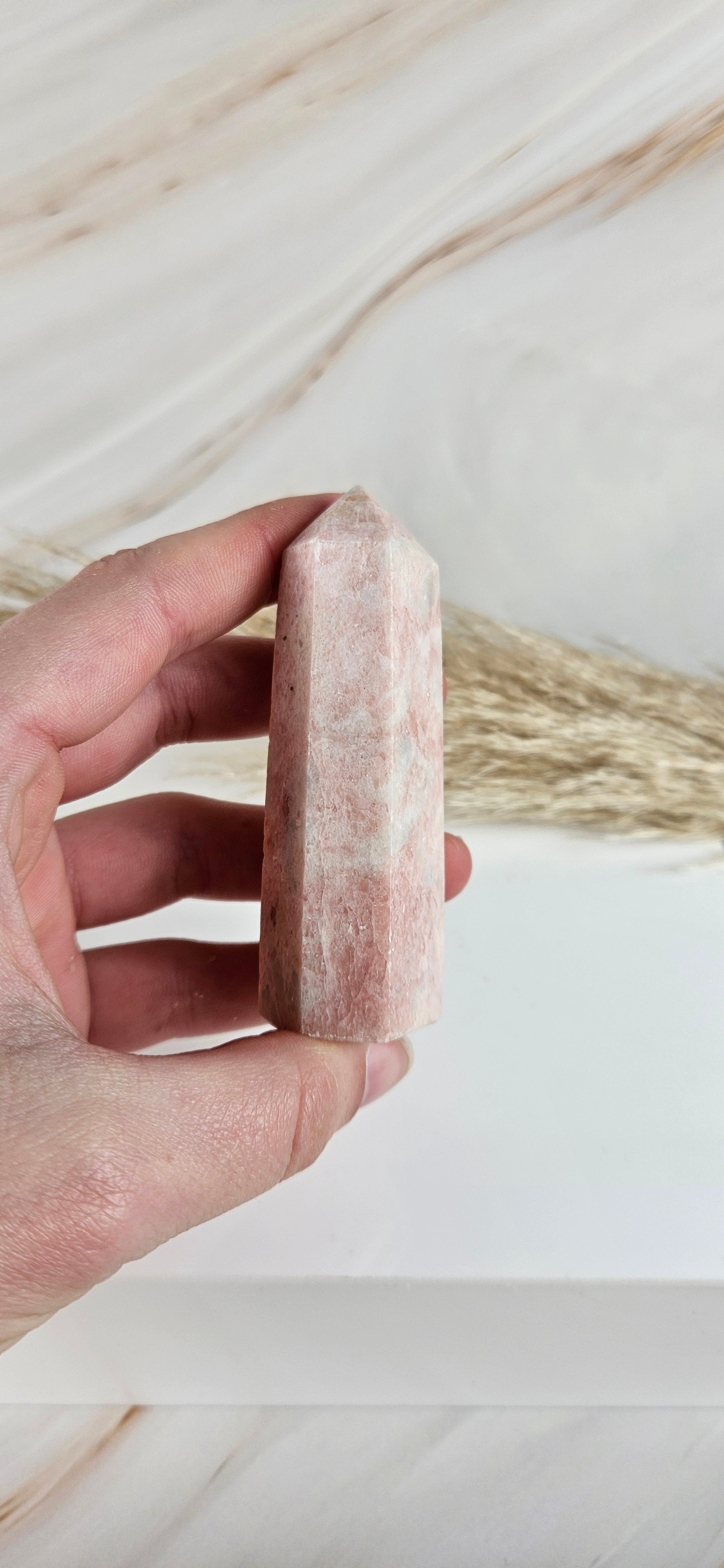 Pinker Opal Turm (12p)