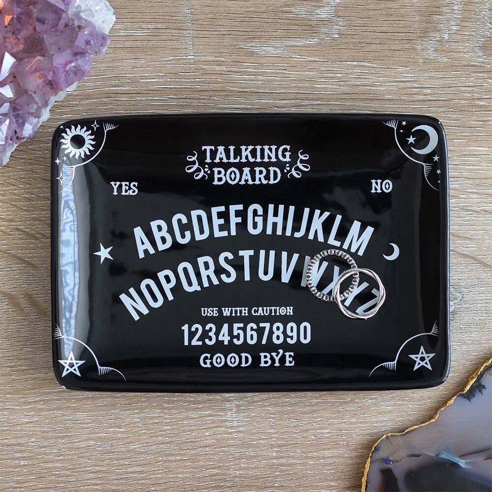 Ouija Talking Board Schmuckschale, Schwarz