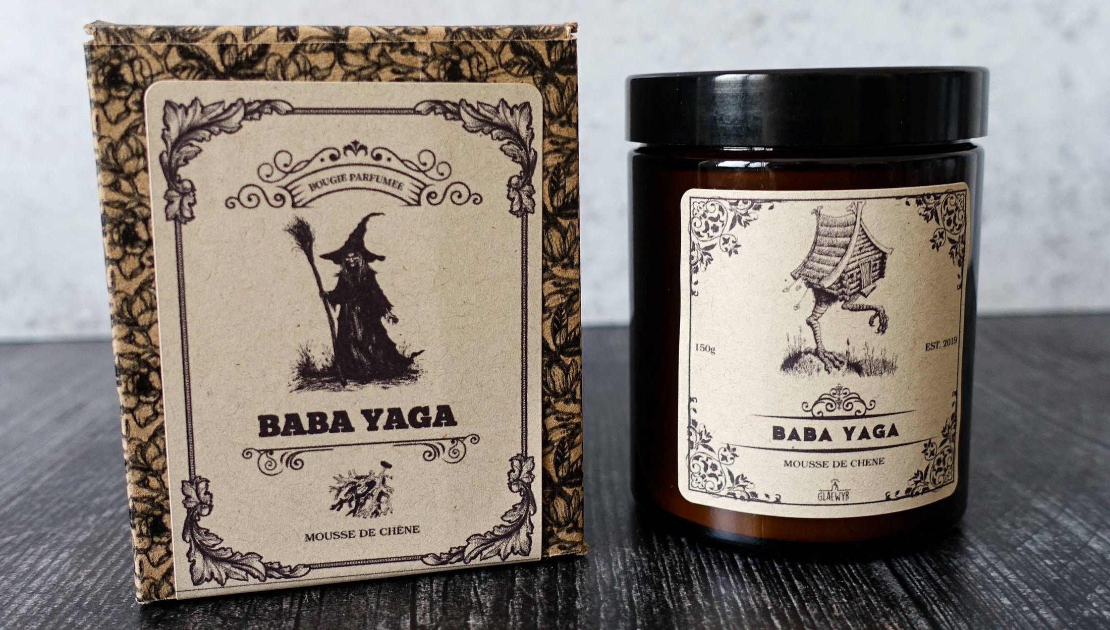 Baba Yaga - Oakmoss - Apothecary Duftkerze