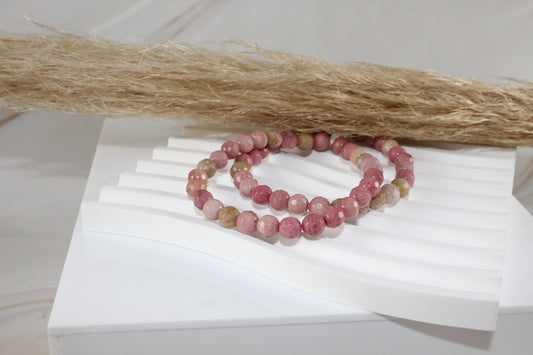 Faccetiertes Rhodochrosit Armband (10ro)