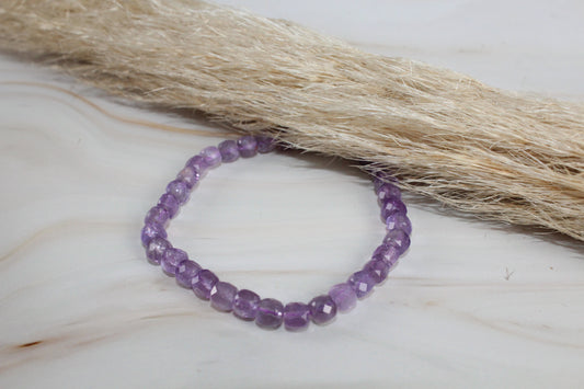 Faccetiertes Amethyst Armband ( 12zii)