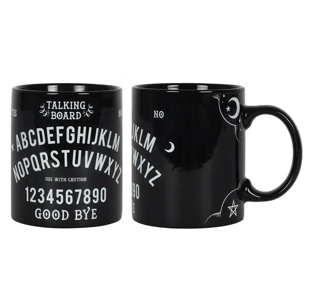 Tasse Ouija Board, Schwarz