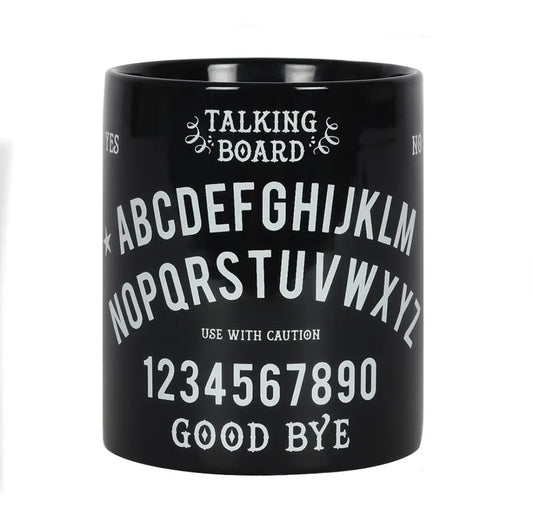 Tasse Ouija Board, Schwarz