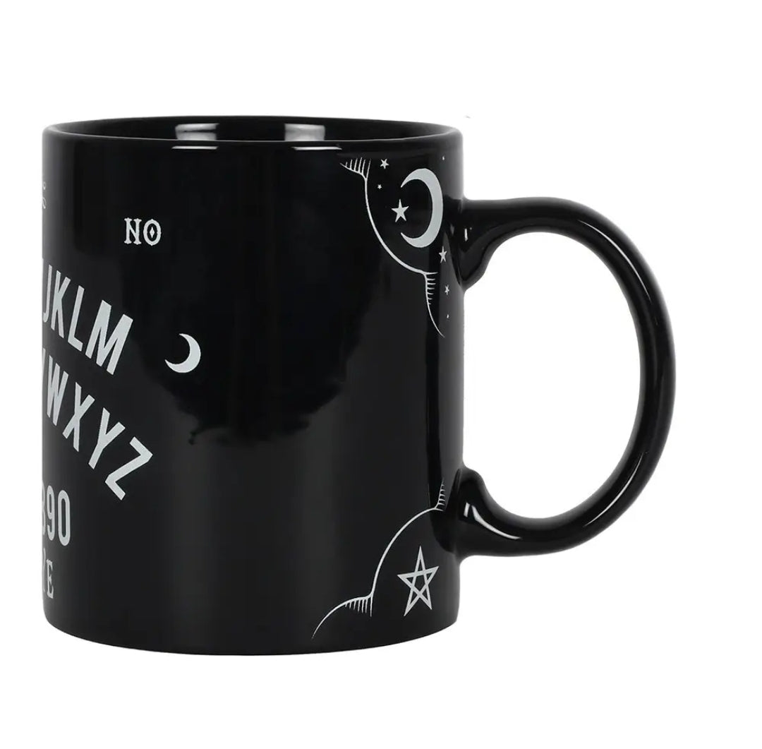 Tasse Ouija Board, Schwarz