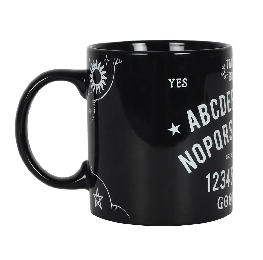 Tasse Ouija Board, Schwarz