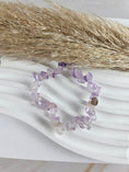 Bild in Galerie-Betrachter laden, Amethyst Splitterarmband (8met)
