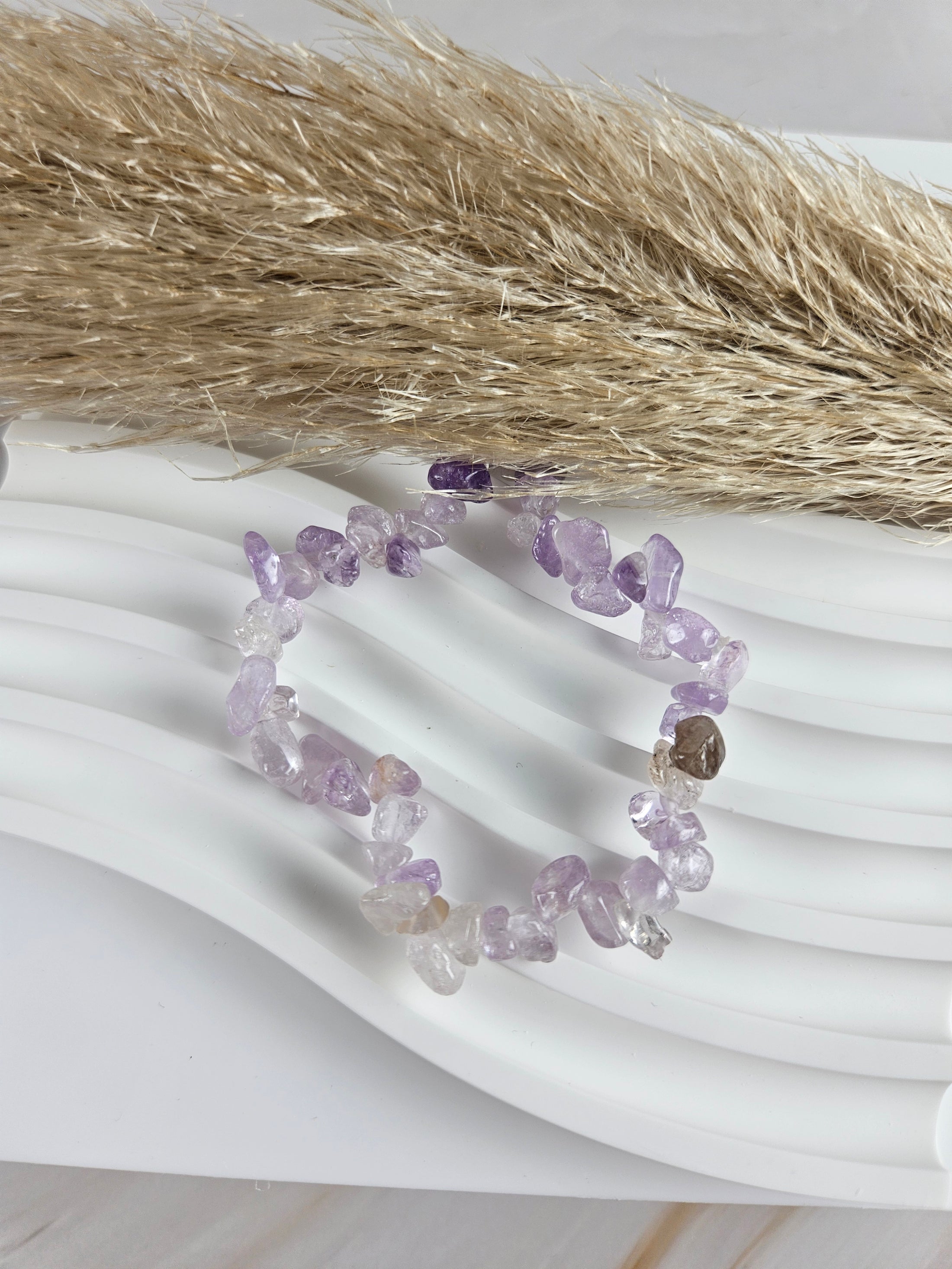 Amethyst Splitterarmband (8met)