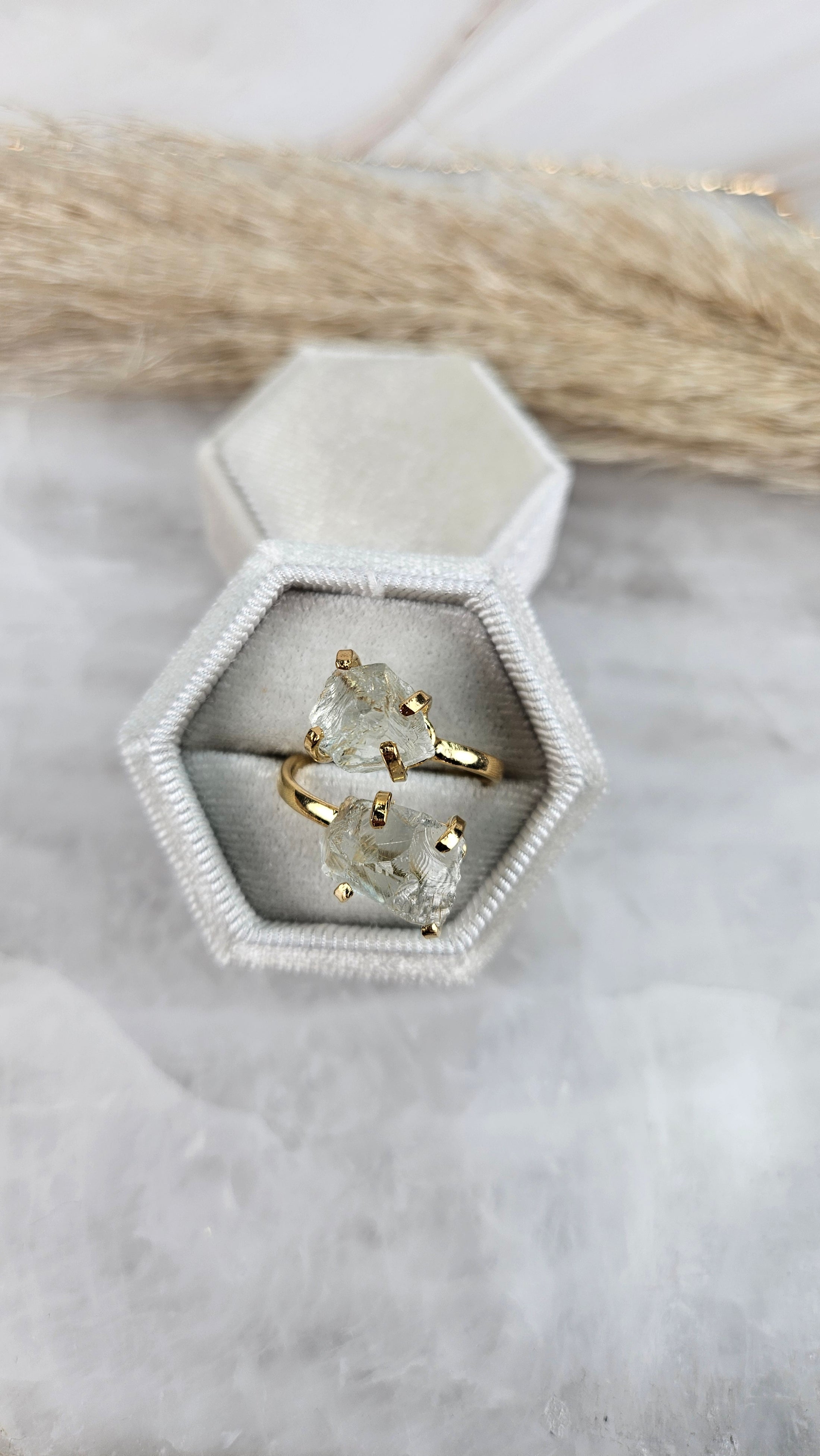 Prasiolith Ring in Gold (37pa)