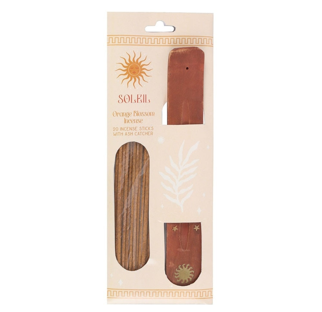 Soleil Orangenblüten-Räucherstäbchen-Geschenkset