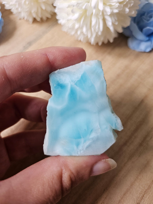 Polierte Larimar Slab (45lar)